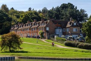 Accommodation on Buckler's Hard high street on the Beaulieu River