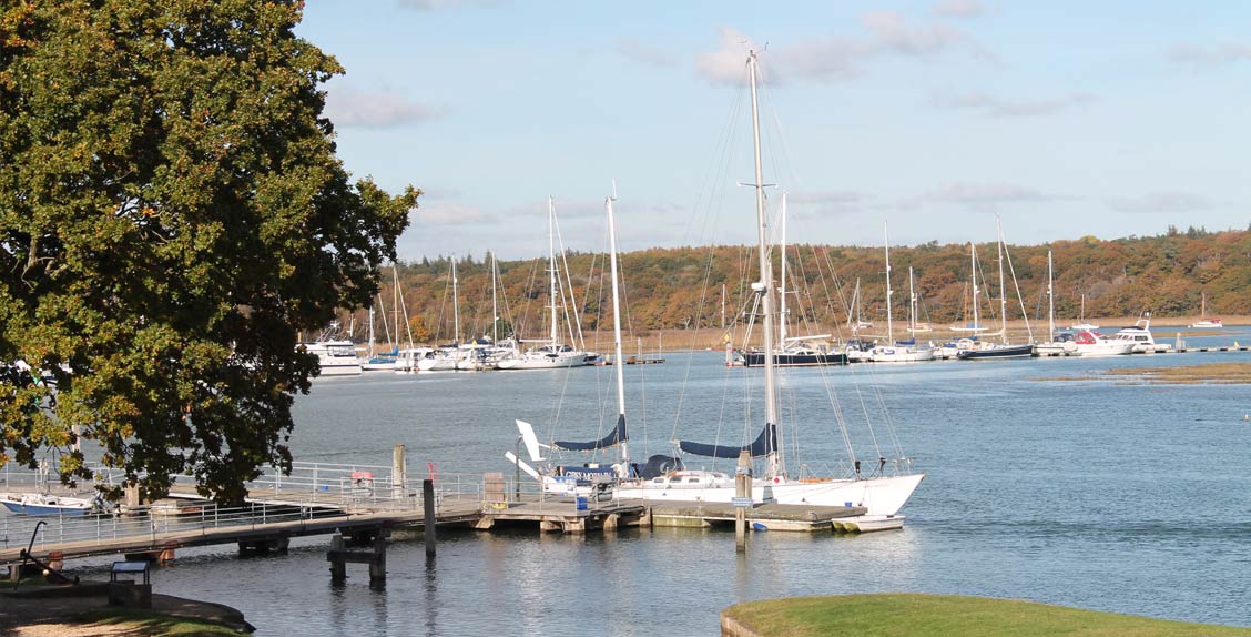 Gipsy Moth IV at Buckler's Hard