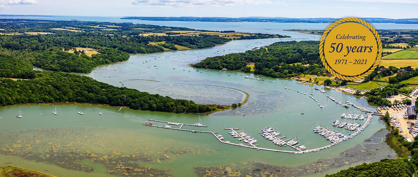 Beaulieu River Blog Golden Anniversary Aerial