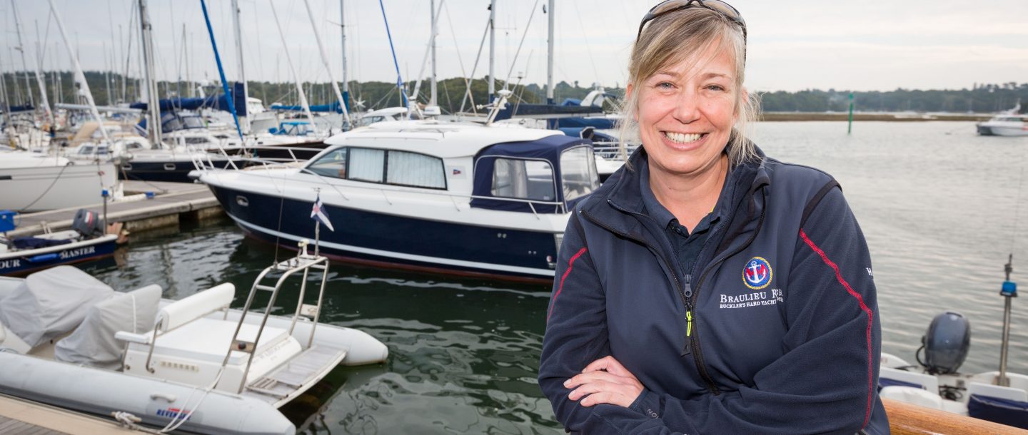 Beaulieu River Harbour Master Wendy Stowe 1440X610