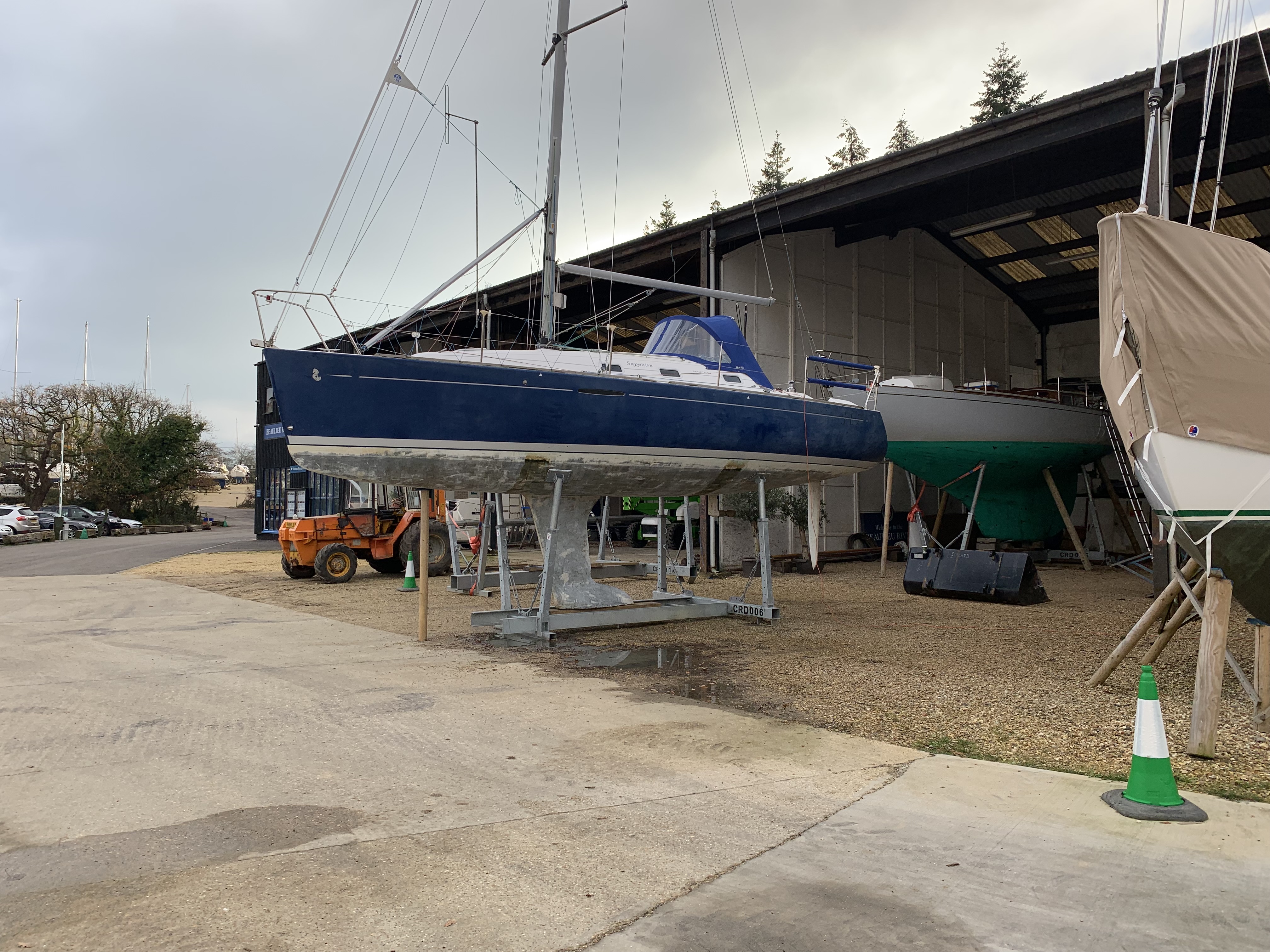 New Boat Cradles In Buckler'S Hard Yacht Harbour Investment 1