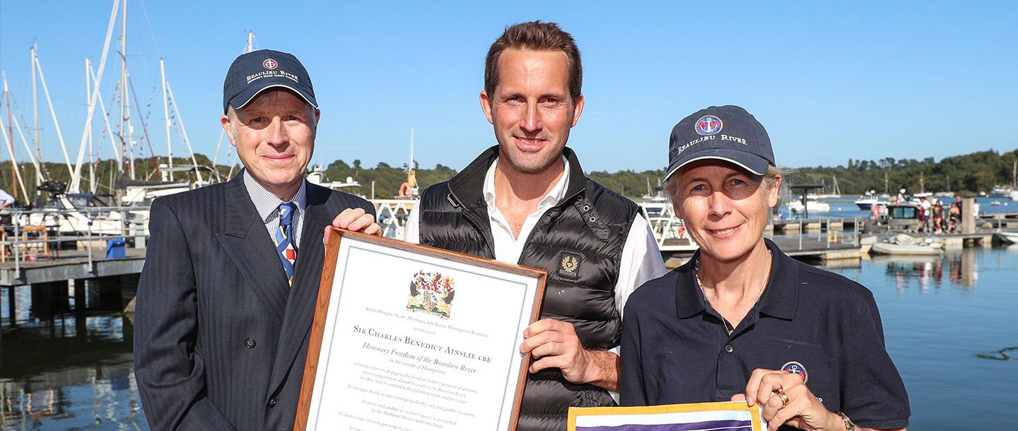 Beaulieu River Blog Banner Lord Montagu And Mary Montagu Scott Sir Ben Ainslie