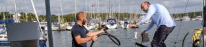 Beaulieu River team member assisting customers
