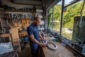 Maintenance services at the Beaulieu River Boatyard