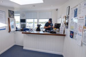 Harbour Office at Buckler's Hard Yacht Harbour