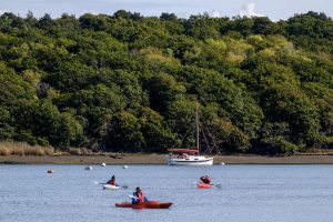 Kayaking on the Beaulieu River