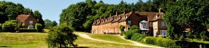 Accommodation on Buckler's Hard high street on the Beaulieu River
