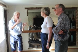 Mary Montagu-Scott with Theresa and Philip May