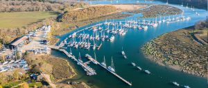 Buckler's Hard Yacht Harbour on the Beaulieu River