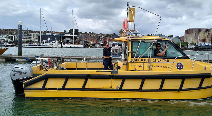 Miguel at Beaulieu River